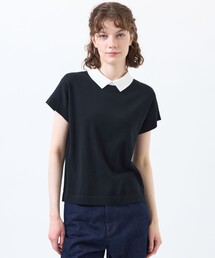 【Bicolor Knit Polo】