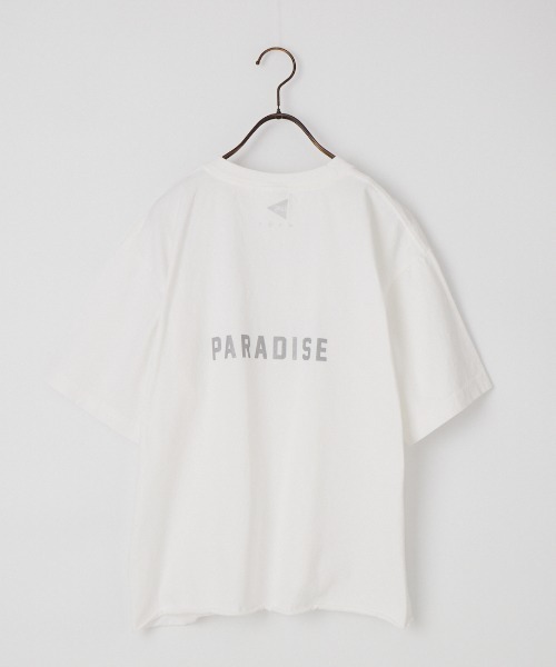 FUNG（ファング）の「[FUNG/ファング] 別注 WEEKEND カットオフ プリントTシャツ（Tシャツ/カットソー・レディース・ホワイト×シルバー/ホワイト×ピンク・M）」の17枚目の写真