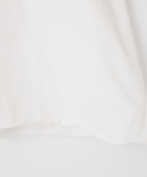 FUNG（ファング）の「[FUNG/ファング] 別注 WEEKEND カットオフ プリントTシャツ（Tシャツ/カットソー・レディース・ホワイト×シルバー/ホワイト×ピンク・M）」の20枚目の写真