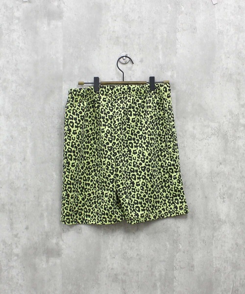 SHISKY（シスキー）の「ネオンカラー/レオパード ハーフパンツ（その他パンツ・メンズ・ブラック/エメラルド/イエロー系その他/グレー系その他/杢グレー/チャコールグレー/イエロー/オレンジ/グリーン系その他/ベージュ・M/L/XL）」の13枚目の写真