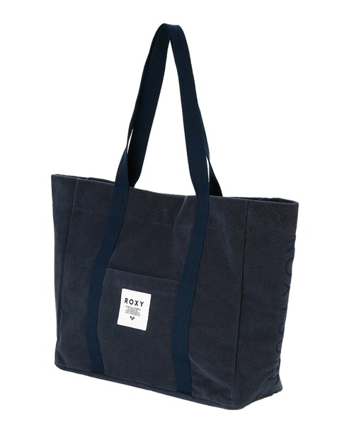 ROXY（ロキシー）の「ROXY SURF SALT&SUN TOTE BAG トートバッグ 【2026年夏モデル】/ロキシーストライプバッグ（トートバッグ・レディース・ホワイト/ネイビー/オレンジ・FREE）」の2枚目の写真