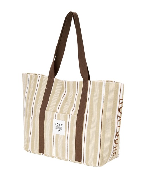 ROXY（ロキシー）の「ROXY SURF SALT&SUN TOTE BAG トートバッグ 【2026年夏モデル】/ロキシーストライプバッグ（トートバッグ・レディース・ホワイト/ネイビー/オレンジ・FREE）」の15枚目の写真