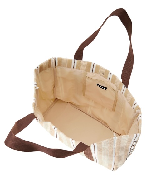 ROXY（ロキシー）の「ROXY SURF SALT&SUN TOTE BAG トートバッグ 【2026年夏モデル】/ロキシーストライプバッグ（トートバッグ・レディース・ホワイト/ネイビー/オレンジ・FREE）」の16枚目の写真