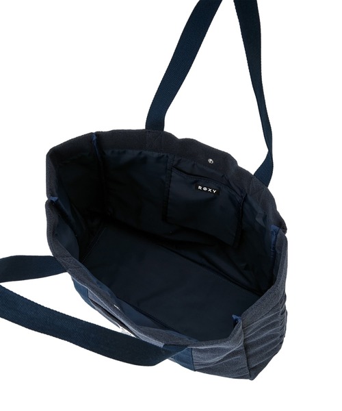 ROXY（ロキシー）の「ROXY SURF SALT&SUN TOTE BAG トートバッグ 【2026年夏モデル】/ロキシーストライプバッグ（トートバッグ・レディース・ホワイト/ネイビー/オレンジ・FREE）」の17枚目の写真