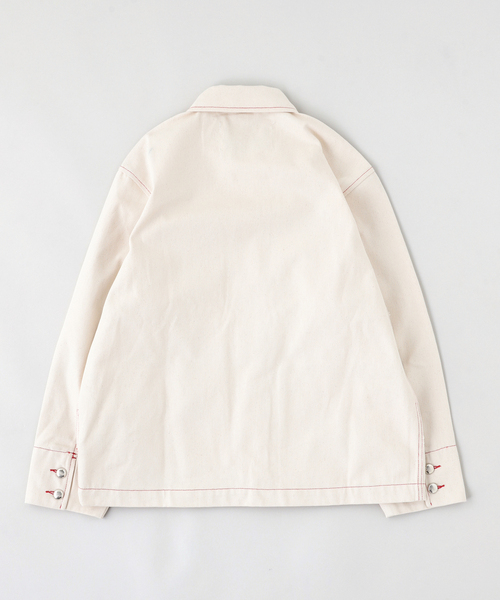JOURNAL STANDARD(ジャーナルスタンダード)の「POINTER BRAND Grove Jacket2(カバーオール・メンズ・アイボリー・MEDIUM/LARGE)」の5枚目の写真