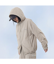 MASMARULEZ APPAREL（マスマルールズ アパレル）の「Essential Two Way Light Windbreaker_Light Gray（ナイロンジャケット）」