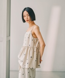 LEPSIM | 《オフィスライン》刺繍キャミビスチェ　661798(その他トップス)