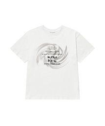 ロゴサークルオーバーサイズ半袖Tシャツ(2カラー)