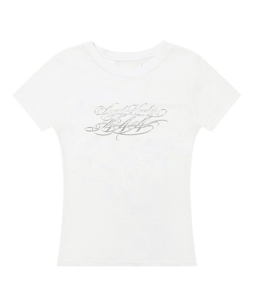 FANCY CLUB(ファンシークラブ)の「【FANCY CLUB】BACK CROSS TEE / 【ファンシークラブ】バッククロスレース半袖Tシャツ(Tシャツ/カットソー・レディース・ホワイト/ミント/ブラック・ONE SIZE)」の9枚目の写真