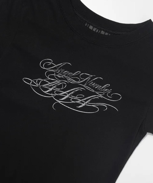 FANCY CLUB(ファンシークラブ)の「【FANCY CLUB】BACK CROSS TEE / 【ファンシークラブ】バッククロスレース半袖Tシャツ(Tシャツ/カットソー・レディース・ホワイト/ミント/ブラック・ONE SIZE)」の20枚目の写真