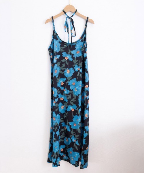 Miniministore（ミニミニストア）の「花柄キャミワンピースAラインロングワンピ（シャツワンピース・レディース・ブルー・M/XL/L）」の20枚目の写真