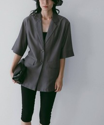 FIGURE（フィギュア）の「Sheer Halfsleeve Jacket 62610106（ブルゾン）」