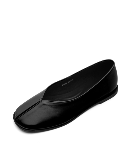 SPUR(シュプール)の「Veronica Round toe フラットシューズ 1.5cm -VS9014 (2color)(バレエシューズ・レディース・ベージュ/ブラック・23.5cm/23cm/24.5cm/24cm)」の2枚目の写真