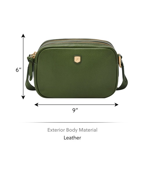 FOSSIL(フォッシル)の「フォッシル 斜めがけバッグ レディース レザー グリーン ZB11121314(ショルダーバッグ・レディース・グリーン・FREE)」の6枚目の写真