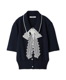 snidel  ニット ブルー ファーライクニットプルオーバー（ニット/セーター）｜SNIDEL