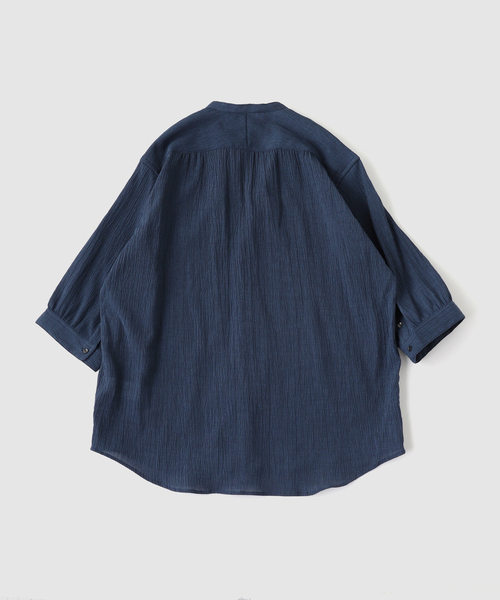 B.C STOCK(ベーセーストック)の「ヨウリュウシチブソデシャツ(シャツ/ブラウス・メンズ・ホワイト/グリーン/イエロー/ネイビー・MEDIUM/LARGE)」の22枚目の写真