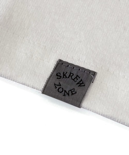 SKREWZONE(スクリューゾーン)の「SKREWZONE CLASSIC LOGO Tシャツ(Tシャツ/カットソー・メンズ・ブラック/ホワイト・XX-LARGE/X-LARGE/LARGE/MEDIUM)」の6枚目の写真