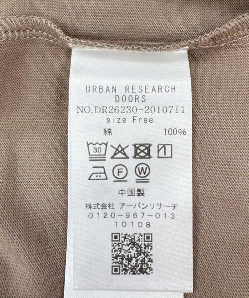 URBAN RESEARCH DOORS(アーバンリサーチドアーズ)の「『スタッフ企画』フォトプリントオーバーTシャツ(Tシャツ/カットソー・レディース・オフホワイト/モカ・FREE)」の20枚目の写真