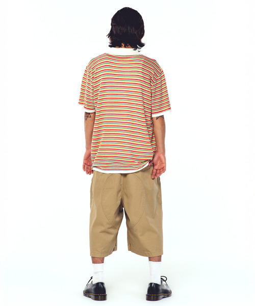 WKNDRS(ウィーキャンドース)の「AP STRIPED HALF-ZIP POLO (YELLOW)(ポロシャツ・レディース・その他・X-LARGE/LARGE/MEDIUM)」の9枚目の写真