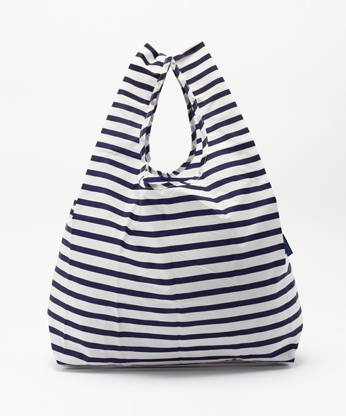 SHIPS（シップス）の「BAGGU:エコバッグ(M)（エコバッグ/サブバッグ・レディース・ブルー/イエロー/ホワイト/ライトグレー/レッド/ブラック/ピンク系その他/オリーブ/ライトピンク/ライトグリーン/イエロー系その他/ダークグレー・ONE SIZE）」の2枚目の写真