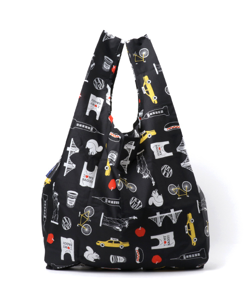 SHIPS（シップス）の「BAGGU:エコバッグ(M)（エコバッグ/サブバッグ・レディース・ブルー/イエロー/ホワイト/ライトグレー/レッド/ブラック/ピンク系その他/オリーブ/ライトピンク/ライトグリーン/イエロー系その他/ダークグレー・ONE SIZE）」の5枚目の写真