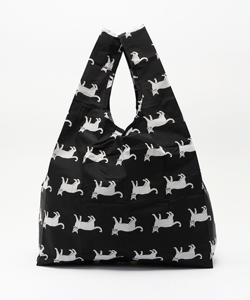 SHIPS（シップス）の「BAGGU:エコバッグ(M)（エコバッグ/サブバッグ・レディース・ブルー/イエロー/ホワイト/ライトグレー/レッド/ブラック/ピンク系その他/オリーブ/ライトピンク/ライトグリーン/イエロー系その他/ダークグレー・ONE SIZE）」の3枚目の写真