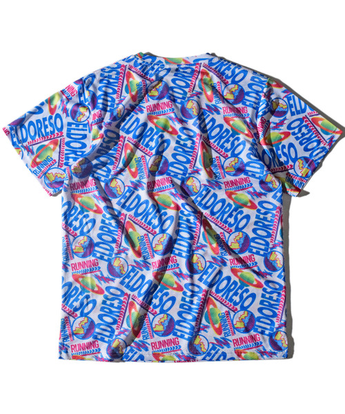 ELDORESO(エルドレッソ)の「Otwori Tee / オツオリT(Tシャツ/カットソー・メンズ・ブラック/ブルー・SMALL/MEDIUM)」の8枚目の写真