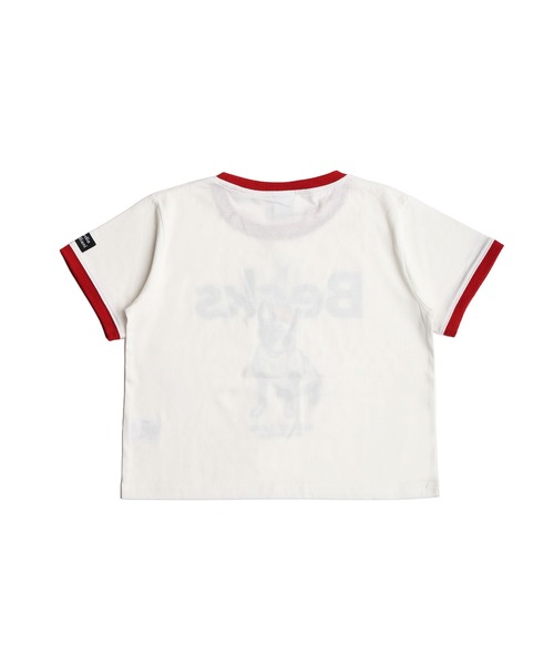 SoccerJunky(サッカージャンキー)の「SOCCER JUNKY / CLAUDIO PANDIANI 配色リンガーTシャツ 半袖カットソー レディース(Tシャツ/カットソー・レディース・イエロー/ブルー/レッド/サックスブルー・FREE)」の17枚目の写真