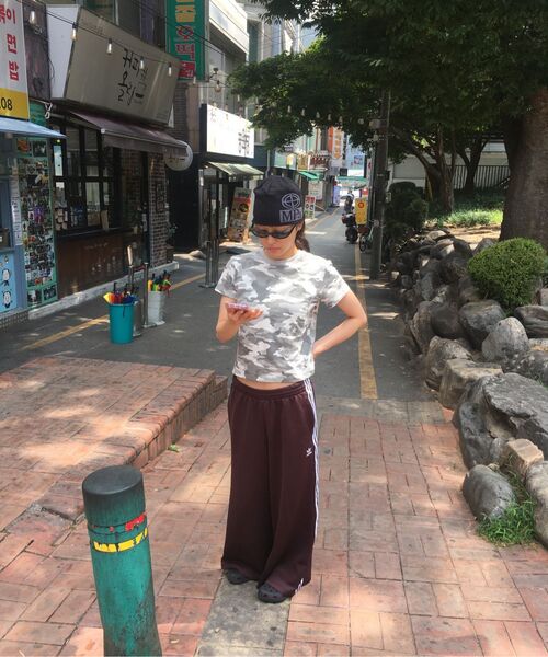 WEBHOUSE(ウェブハウス)の「ツイスタースターエンジェルTシャツ - カモ(Tシャツ/カットソー・レディース・その他・FREE)」の4枚目の写真