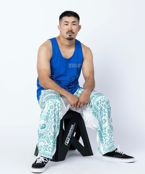 reversal.dogi.design.works（リバーサル・ドーギ・デザイン・ワークス）の「＜reversal/リバーサル＞YOKKORASHO COTTON TANKTOP（タンクトップ・メンズ・ブルー/ブラック/グレー/ホワイト・X-LARGE/LARGE/MEDIUM）」の15枚目の写真