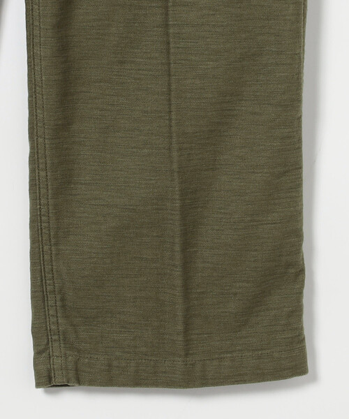FREAK'S STORE(フリークスストア)の「Orslow/オアスロウ VINTAGE FIT FATIGUE PANTS UNISEX/ヴィンテージフィットファティーグパンツ(ユニセックス)(チノパンツ・レディース・オリーブ・1/0)」の6枚目の写真