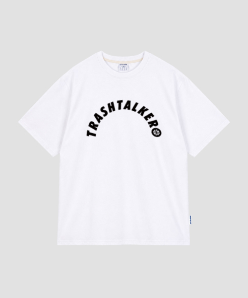 ALL DAY HOOPS(オールデイフープス)の「トラッシュトーカー オーバーサイズ 半袖Tシャツ ホワイト(Tシャツ/カットソー・メンズ・その他・1/2/3/WOMENS)」の1枚目の写真