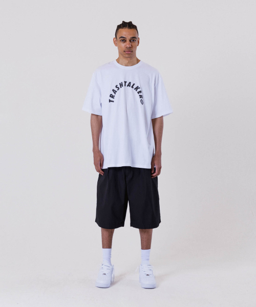 ALL DAY HOOPS(オールデイフープス)の「トラッシュトーカー オーバーサイズ 半袖Tシャツ ホワイト(Tシャツ/カットソー・メンズ・その他・1/2/3/WOMENS)」の3枚目の写真