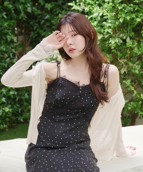 UV cut lace cardigan / UVカットレースカーディガン（カーディガン
