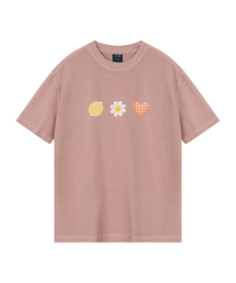 ガーデンクラブ ピグメントオーバーサイズ半袖Tシャツ(クロップ含む)