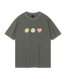 ガーデンクラブ ピグメントオーバーサイズ半袖Tシャツ（クロップ含む）
