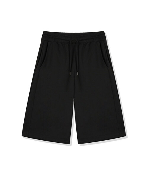 BASIC LABEL（ベーシックラベル）の「Rareub Side Pintuck Wide Bermuda Shorts Pants 3 Color [BLST_4501]（その他パンツ・レディース・グレー/ブラック/オフホワイト・SMALL/MEDIUM/LARGE）」の2枚目の写真