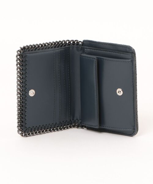 STELLA McCARTNEY（ステラマッカートニー）の「Falabella Bifold Wallet / ファラベラ バイフォールド ウォレット（財布・レディース・ダークネイビー・ONE SIZE）」の4枚目の写真