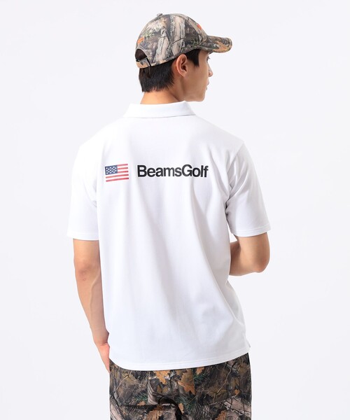 BEAMS GOLF(ビームスゴルフ)の「ORANGE LABEL / プライムフレックス(R)襟裏ツリーカモ ポロシャツ(吸水速乾・UVカット)(ポロシャツ・メンズ・オレンジ/ホワイト/オリーブ・M/XL/L/S)」の15枚目の写真