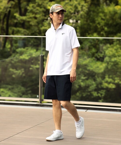 BEAMS GOLF(ビームスゴルフ)の「ORANGE LABEL / プライムフレックス(R)襟裏ツリーカモ ポロシャツ(吸水速乾・UVカット)(ポロシャツ・メンズ・オレンジ/ホワイト/オリーブ・M/XL/L/S)」の16枚目の写真