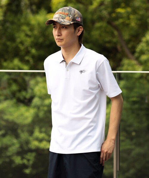 BEAMS GOLF(ビームスゴルフ)の「ORANGE LABEL / プライムフレックス(R)襟裏ツリーカモ ポロシャツ(吸水速乾・UVカット)(ポロシャツ・メンズ・オレンジ/ホワイト/オリーブ・M/XL/L/S)」の17枚目の写真