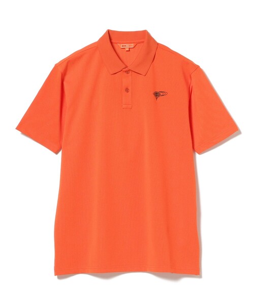 BEAMS GOLF(ビームスゴルフ)の「ORANGE LABEL / プライムフレックス(R)襟裏ツリーカモ ポロシャツ(吸水速乾・UVカット)(ポロシャツ・メンズ・オレンジ/ホワイト/オリーブ・M/XL/L/S)」の9枚目の写真