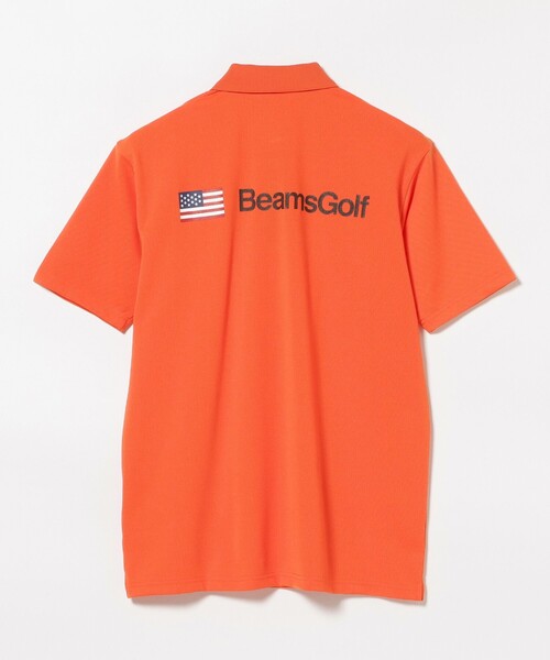 BEAMS GOLF(ビームスゴルフ)の「ORANGE LABEL / プライムフレックス(R)襟裏ツリーカモ ポロシャツ(吸水速乾・UVカット)(ポロシャツ・メンズ・オレンジ/ホワイト/オリーブ・M/XL/L/S)」の11枚目の写真
