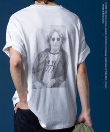 MONKEY TIME | <John Lennon × monkey time>プリント Tシャツ(Tシャツ/カットソー)