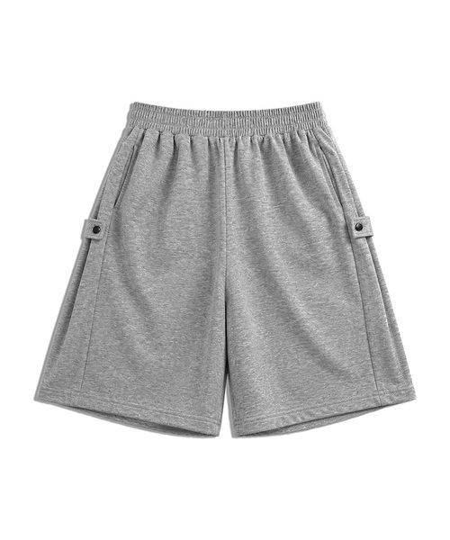 Pendulum(ペンデュラム)の「エッセンシャル 7部 サイドスナップ スウェット バミューダパンツ LR2PU419_2color(その他パンツ・メンズ・ブラック/ヘザーグレー・28/30/32)」の2枚目の写真