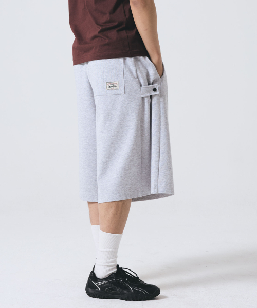 Pendulum(ペンデュラム)の「エッセンシャル 7部 サイドスナップ スウェット バミューダパンツ LR2PU419_2color(その他パンツ・メンズ・ブラック/ヘザーグレー・28/30/32)」の3枚目の写真