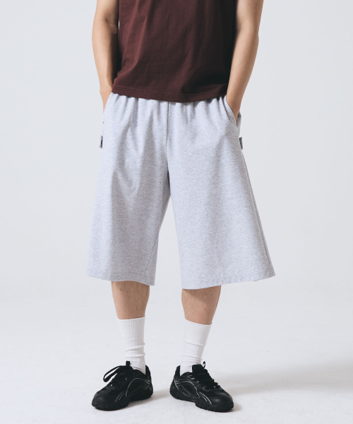 Pendulum(ペンデュラム)の「エッセンシャル 7部 サイドスナップ スウェット バミューダパンツ LR2PU419_2color(その他パンツ・メンズ・ブラック/ヘザーグレー・28/30/32)」の4枚目の写真