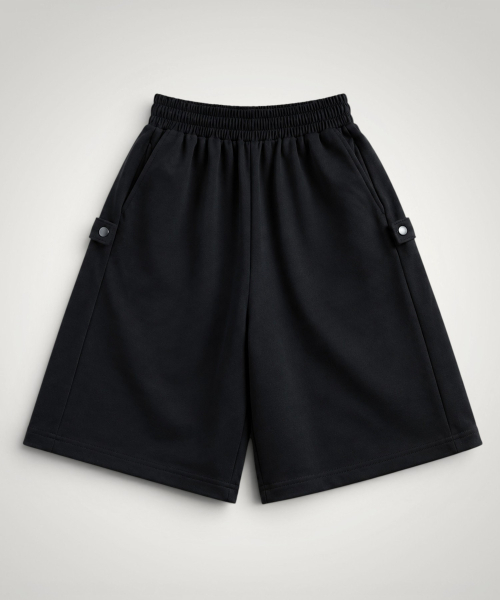 Pendulum(ペンデュラム)の「エッセンシャル 7部 サイドスナップ スウェット バミューダパンツ LR2PU419_2color(その他パンツ・メンズ・ブラック/ヘザーグレー・28/30/32)」の10枚目の写真