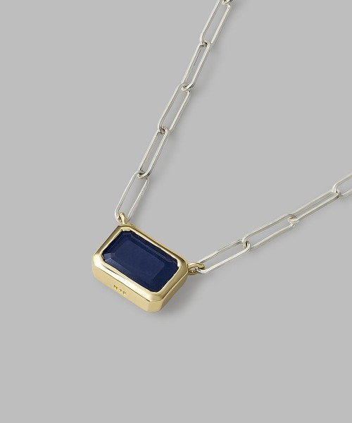 4℃(ヨンドシー)の「【The Tidal】シルバー/K10イエローゴールド ネックレス(ネックレス・レディース・シルバー×ゴールド・FREE)」の2枚目の写真