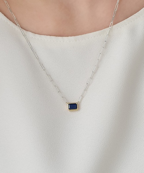 4℃(ヨンドシー)の「【The Tidal】シルバー/K10イエローゴールド ネックレス(ネックレス・レディース・シルバー×ゴールド・FREE)」の6枚目の写真